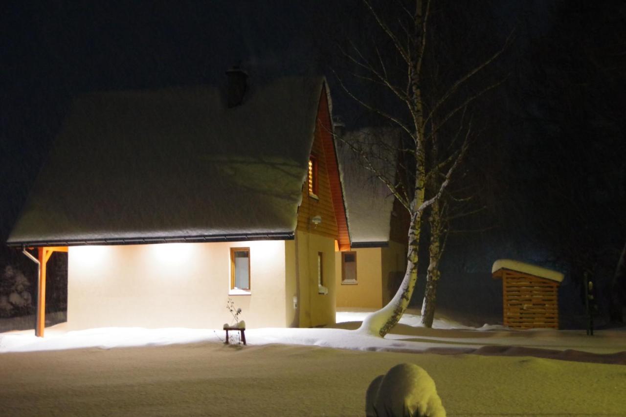Domki Brzozówka w Bieszczadach Ustrzyki Dolne Exterior foto