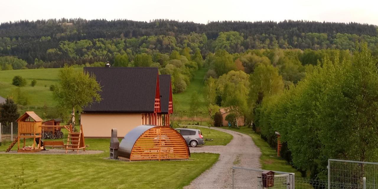Domki Brzozówka w Bieszczadach Ustrzyki Dolne Exterior foto