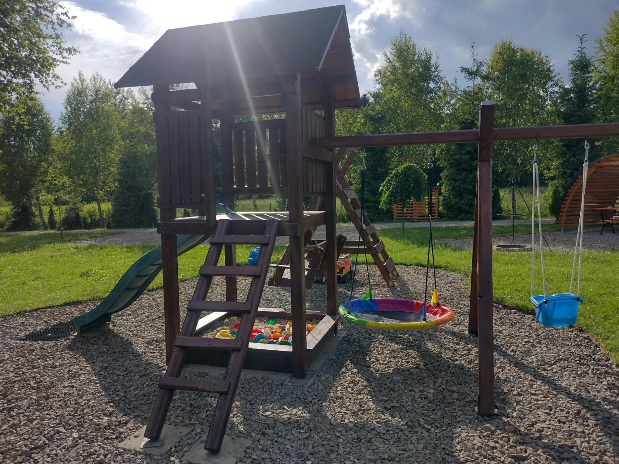 Domki Brzozówka w Bieszczadach Ustrzyki Dolne Exterior foto